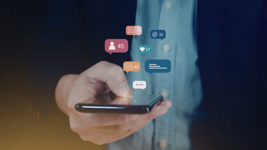 SNSの通知やスマホからの様々
